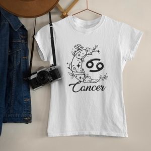 Cancer Moon Symbol Unisex T-Shirt